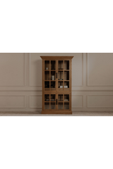 Modern European furniture - Oak 4-Door Tall Cabinet - www.oroa.com