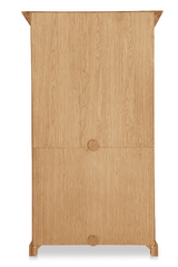 Modern European furniture - Oak 4-Door Tall Cabinet - www.oroa.com