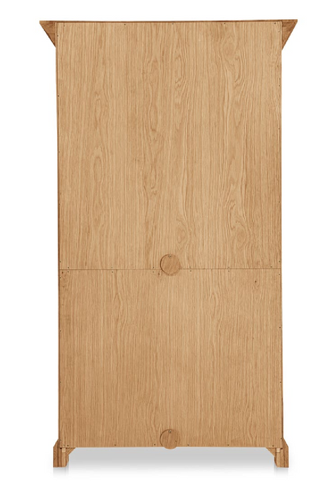 Modern European furniture - Oak 4-Door Tall Cabinet - www.oroa.com