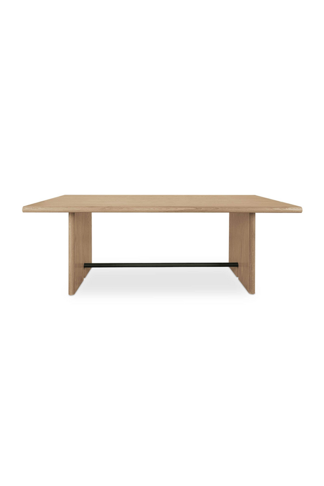 Modern European furniture - Natural Oak Dining Table - www.oroa.com