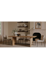 Modern European furniture - Natural Oak Dining Table - www.oroa.com