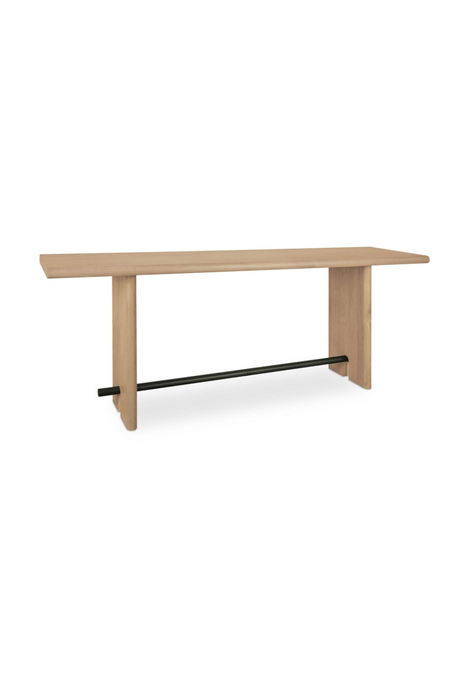 Modern European furniture - Natural Oak Console Table - www.oroa.com