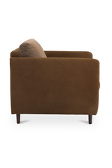 Modern European furniture - Leather Arm Accent Chair - www.oroa.com