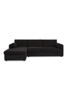 Modern European furniture - Sectional Sofa with Storage Chaise - www.oroa.com