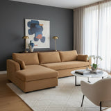 Modern European furniture - Sectional Sofa with Storage Chaise - www.oroa.com