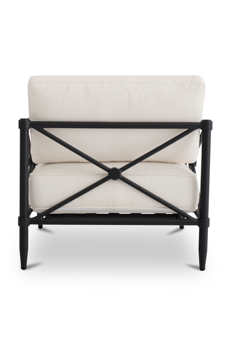 Modern European furniture - X-Framed Outdoor Accent Chair - www.oroa.com