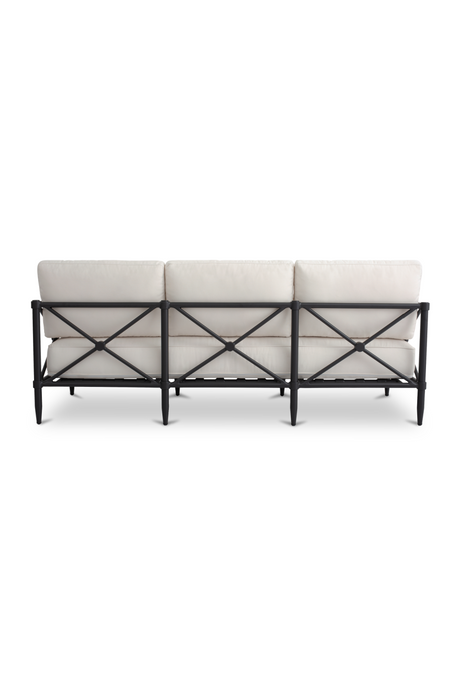 Modern European furniture - Cream Outdoor Sofa - www.oroa.com