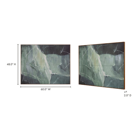 Modern European furniture - Minimalist Abstract Framed Painting - www.oroa.com