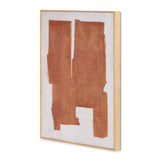 Modern European furniture - Warm Orange Framed Painting - www.oroa.com
