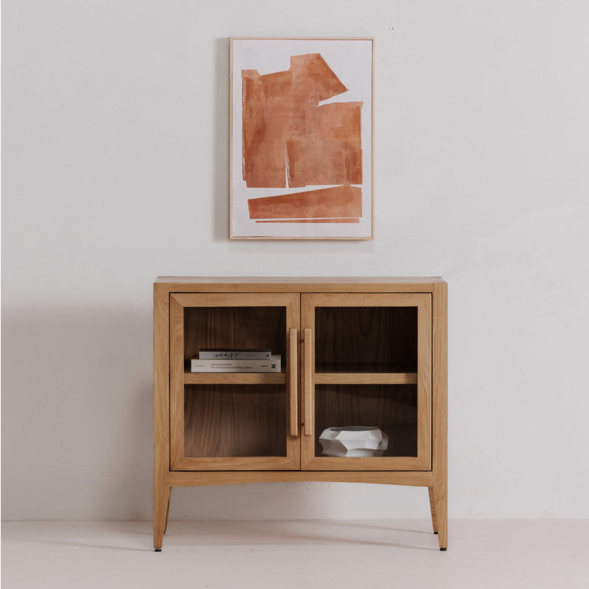 Modern European furniture - Warm Orange Framed Painting - www.oroa.com