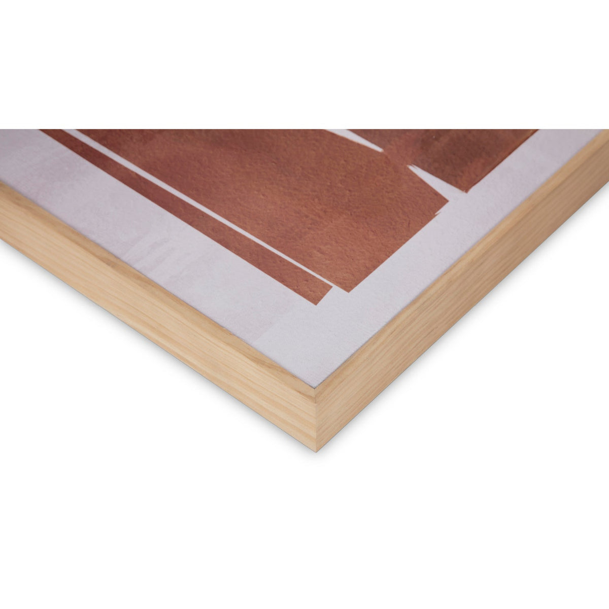 Modern European furniture - Warm Orange Framed Painting - www.oroa.com