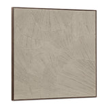 Modern European furniture - Textured Beige Framed Painting - www.oroa.com