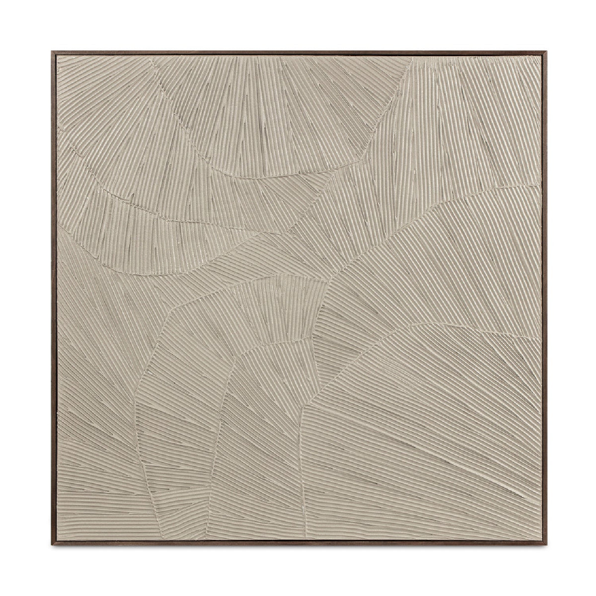 Modern European furniture - Textured Beige Framed Painting - www.oroa.com