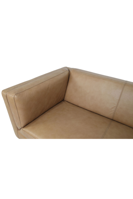 Modern European furniture - Top Grain Leather Sofa - www.oroa.com