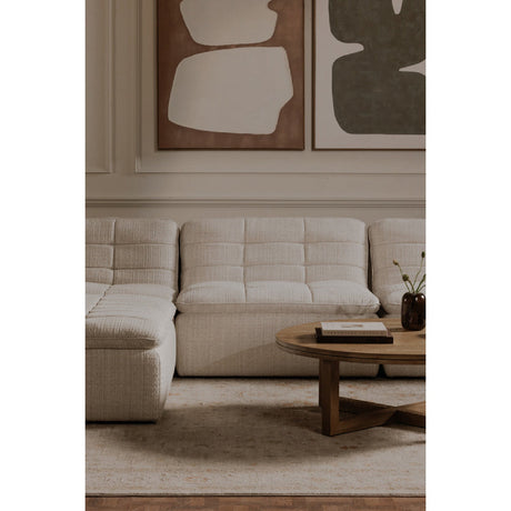 Modern European furniture - Grid Channeled Lounge Chair - www.oroa.com