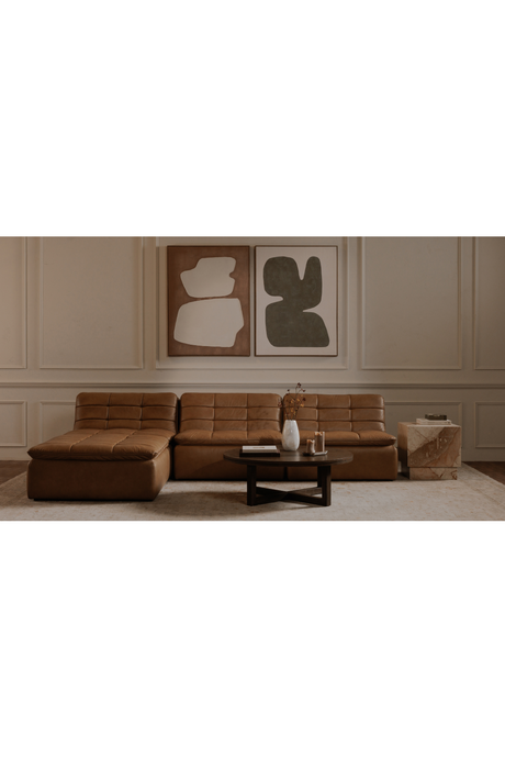 Modern European furniture - Grid Channeled Lounge Chair - www.oroa.com