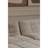 Modern European furniture - Grid Channeled Ottoman - www.oroa.com