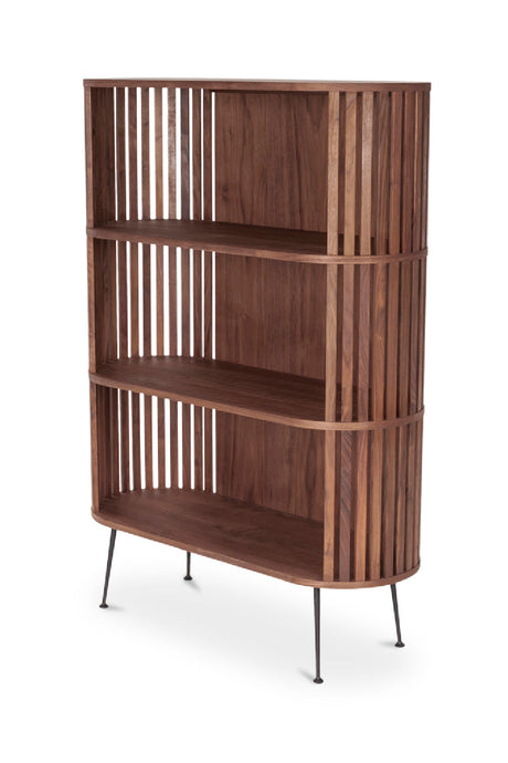 Modern European furniture - Solid Walnut Bookshelf - www.oroa.com