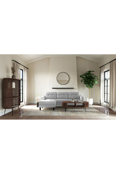 Modern European furniture - Solid Walnut Bookshelf - www.oroa.com