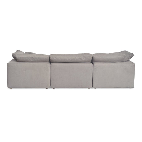 Modern European furniture - Thick Cushioned Modular Sofa - www.oroa.com