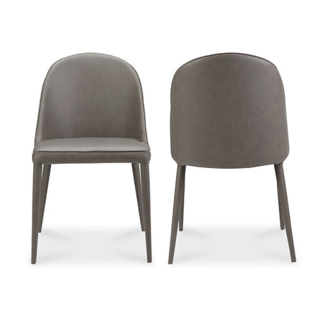 Vegan Leather Dining Chairs (2) | Novi Living Burton - www.oroa.com