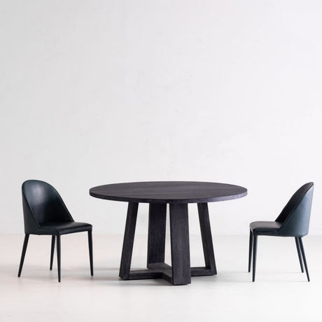 Vegan Leather Dining Chairs (2) | Novi Living Burton - www.oroa.com