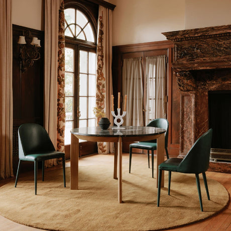 Vegan Leather Dining Chairs (2) | Novi Living Burton - www.oroa.com