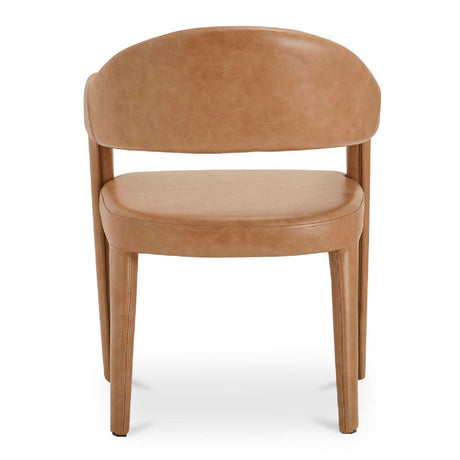 Modern European furniture - Upholstered Open-Back Dining Chair - www.oroa.com
