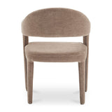 Modern European furniture - Upholstered Open-Back Dining Chair - www.oroa.com