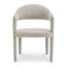 Modern European furniture - Upholstered Open-Back Dining Chair - www.oroa.com