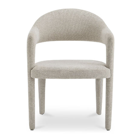 Modern European furniture - Upholstered Open-Back Dining Chair - www.oroa.com