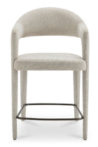 Modern European furniture - Open Barrel-Back Counter Stool - www.oroa.com