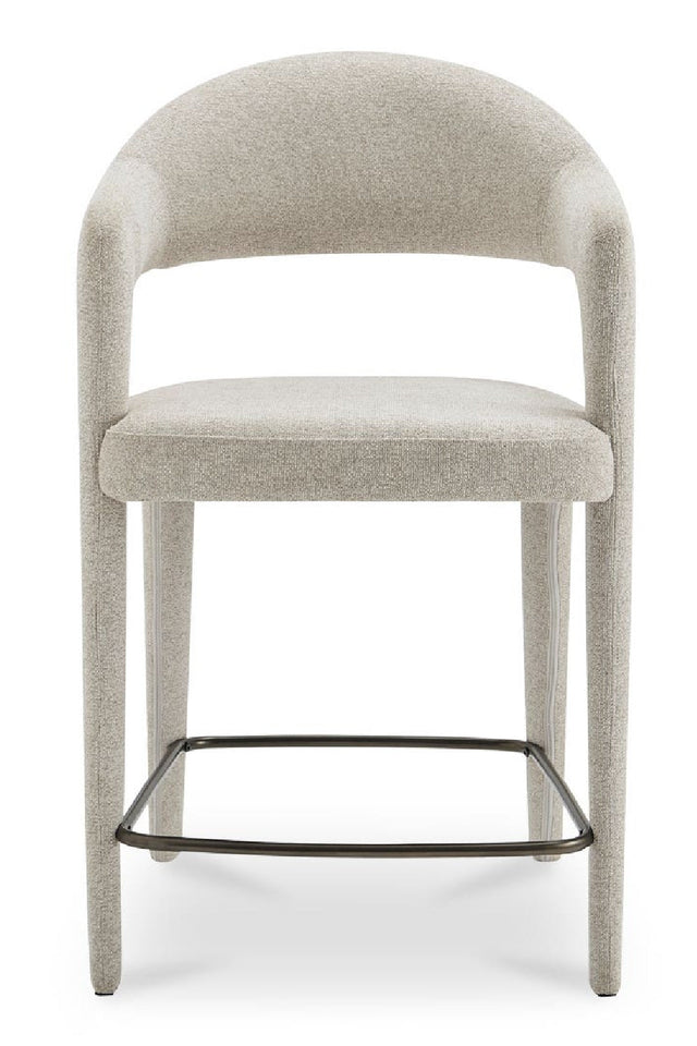 Modern European furniture - Open Barrel-Back Counter Stool - www.oroa.com