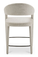 Modern European furniture - Open Barrel-Back Counter Stool - www.oroa.com