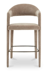 Modern European furniture - Open Barrel-Back Bar Stool - www.oroa.com