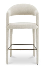 Modern European furniture - Open Barrel-Back Bar Stool - www.oroa.com