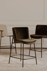 Thin Metal Frame Bar Stool | Novi Living Early - www.oroa.com