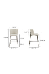Thin Metal Frame Bar Stool | Novi Living Early - www.oroa.com