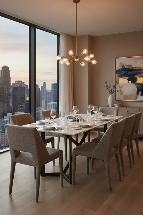 Modern European furniture - Carved Back Dining Chairs (2) - www.oroa.com