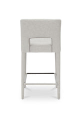 Modern European furniture - Carved Back Counter Stool - www.oroa.com