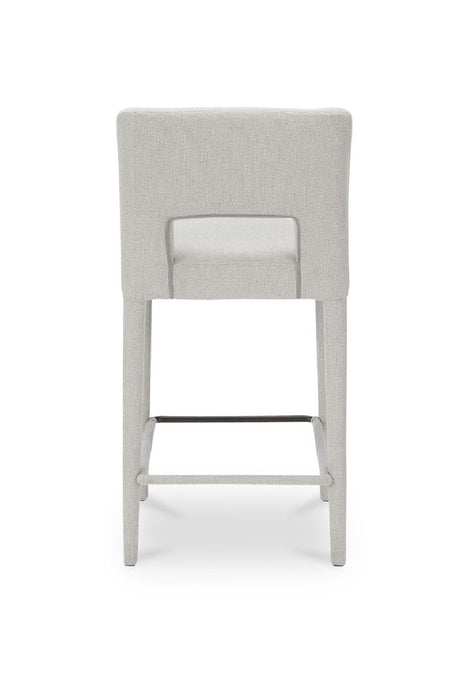Modern European furniture - Carved Back Counter Stool - www.oroa.com