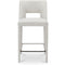 Modern European furniture - Carved Back Counter Stool - www.oroa.com