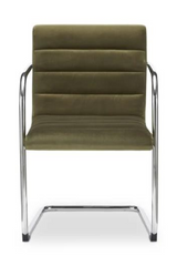 Modern European furniture - Channeled Cantilever Dining Chairs (2) - www.oroa.com