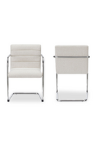 Modern European furniture - Channeled Cantilever Dining Chairs (2) - www.oroa.com