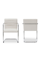 Modern European furniture - Channeled Cantilever Dining Chairs (2) - www.oroa.com