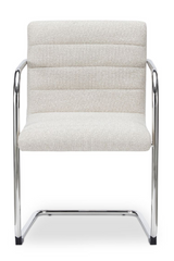 Modern European furniture - Channeled Cantilever Dining Chairs (2) - www.oroa.com