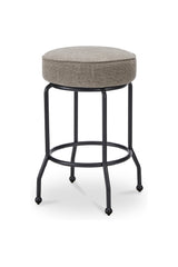 Modern European furniture - Padded Seat Swivel Counter Stool - www.oroa.com