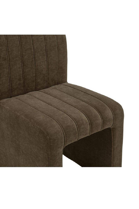 Modern European furniture - Channeled Dining Chair - www.oroa.com