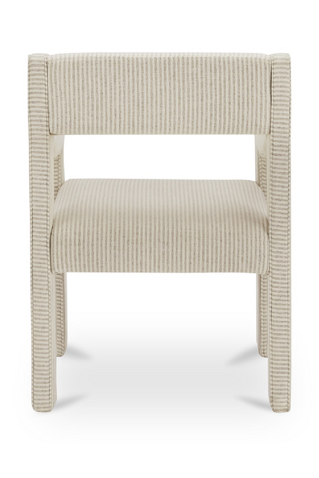 Modern European furniture - Upholstered Sloped-Arm Dining Chair - www.oroa.com