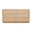 Modern European furniture - 6-Drawer Wooden Dresser - www.oroa.com